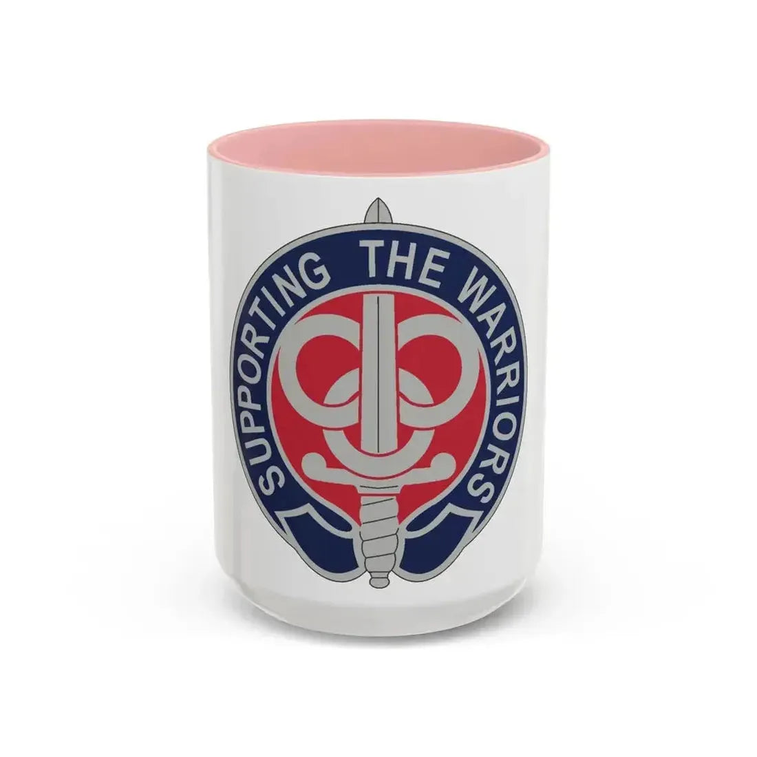 3 Personnel Command 2 (U.S. Army) Accent Coffee Mug 15oz Pink - Go Mug Yourself
