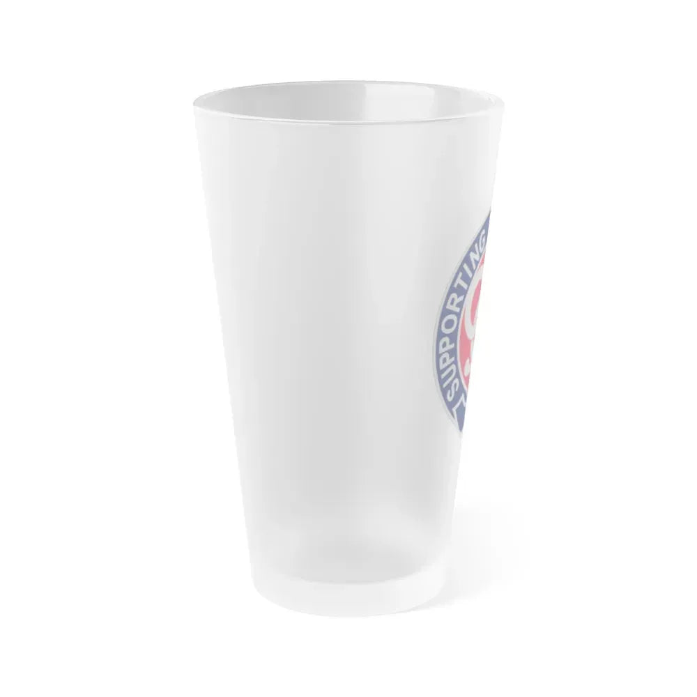 3 Personnel Command 2 (U.S. Army) Frosted Pint Glass 16oz - Go Mug Yourself