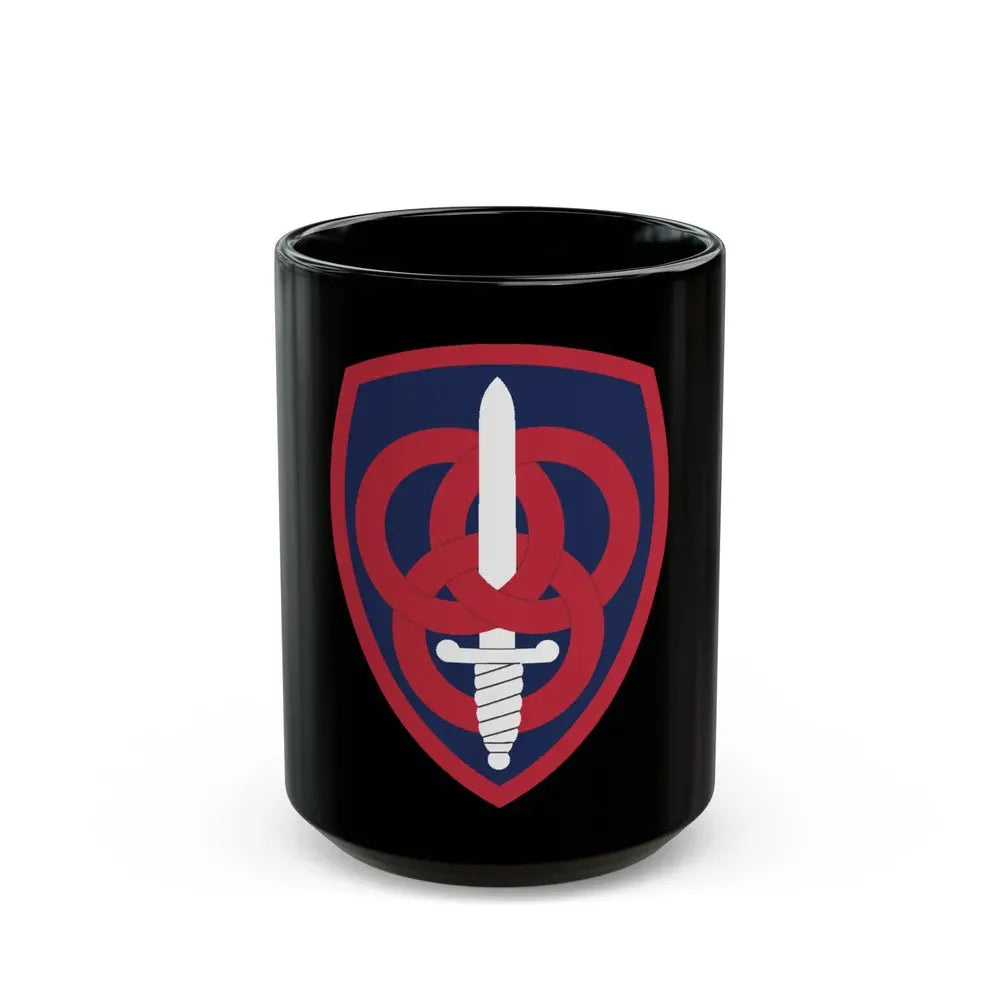 3 Personnel Command (U.S. Army) Black Coffee Mug 15oz - Go Mug Yourself