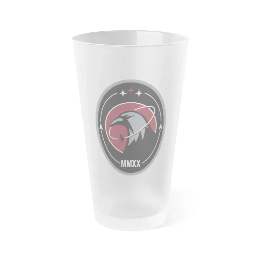3 Space Operations Squadron (U.S. Space Force) Frosted Pint Glass 16oz Default Title - Go Mug Yourself