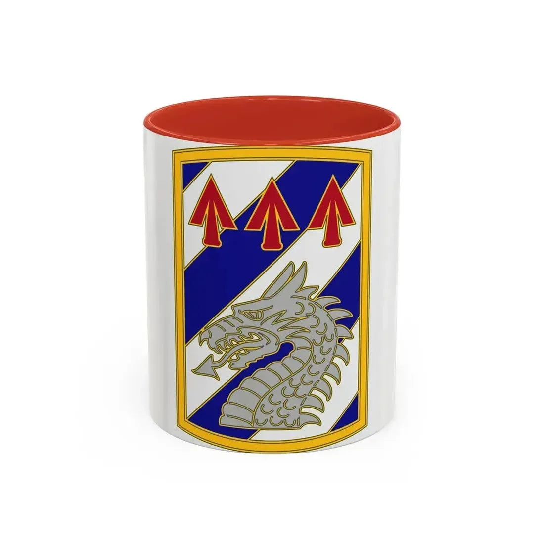 3 Sustainment Brigade (U.S. Army) Accent Coffee Mug 11oz Red - Go Mug Yourself