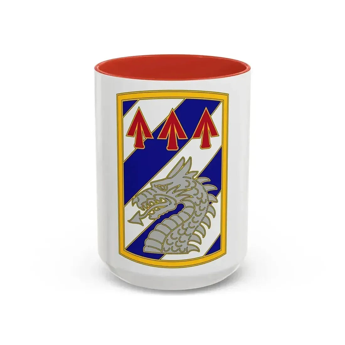 3 Sustainment Brigade (U.S. Army) Accent Coffee Mug 15oz Red - Go Mug Yourself
