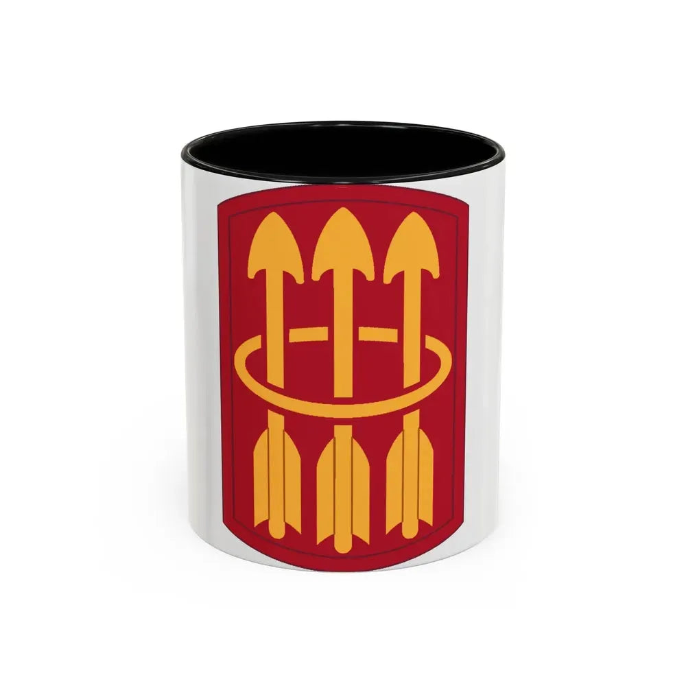 30 Air Defense Artillery Brigade (U.S. Army) Accent Coffee Mug 11oz Black - Go Mug Yourself