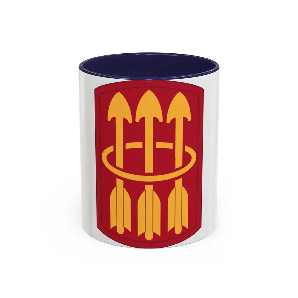 30 Air Defense Artillery Brigade (U.S. Army) Accent Coffee Mug 11oz Navy - Go Mug Yourself