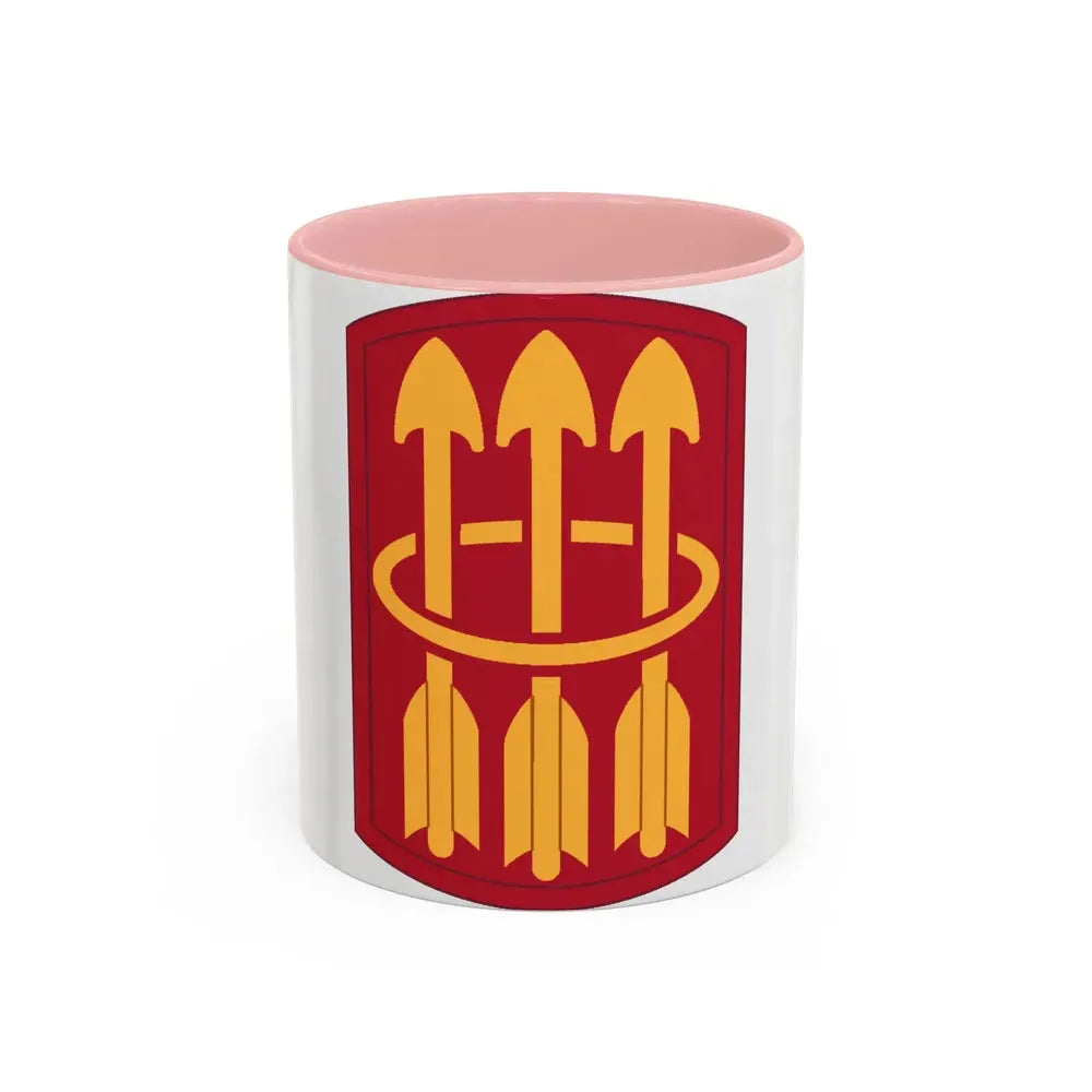 30 Air Defense Artillery Brigade (U.S. Army) Accent Coffee Mug 11oz Pink - Go Mug Yourself