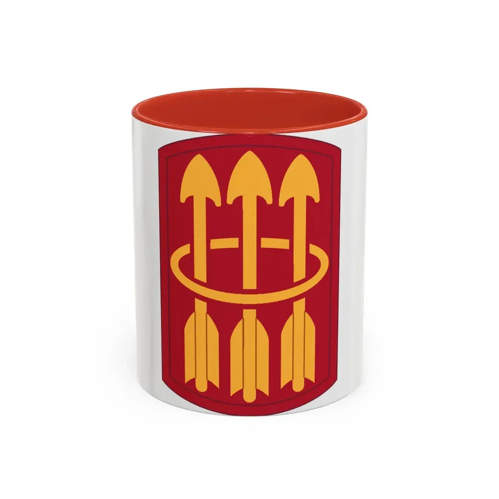 30 Air Defense Artillery Brigade (U.S. Army) Accent Coffee Mug 11oz Red - Go Mug Yourself