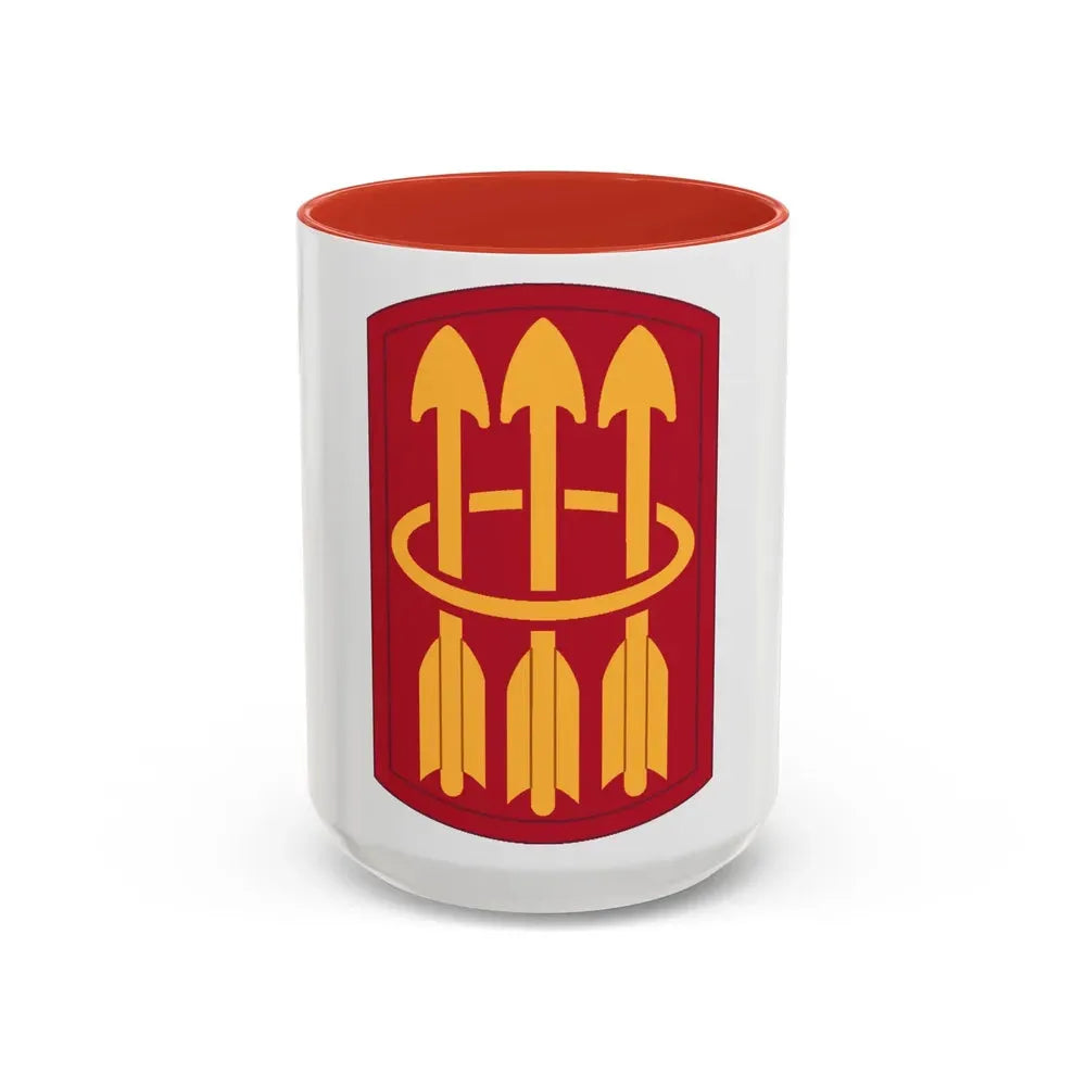 30 Air Defense Artillery Brigade (U.S. Army) Accent Coffee Mug 15oz Red - Go Mug Yourself