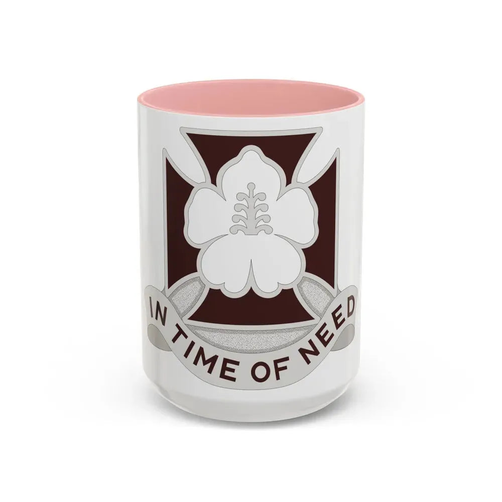 30 Field Hospital (U.S. Army) Accent Coffee Mug 15oz Pink - Go Mug Yourself