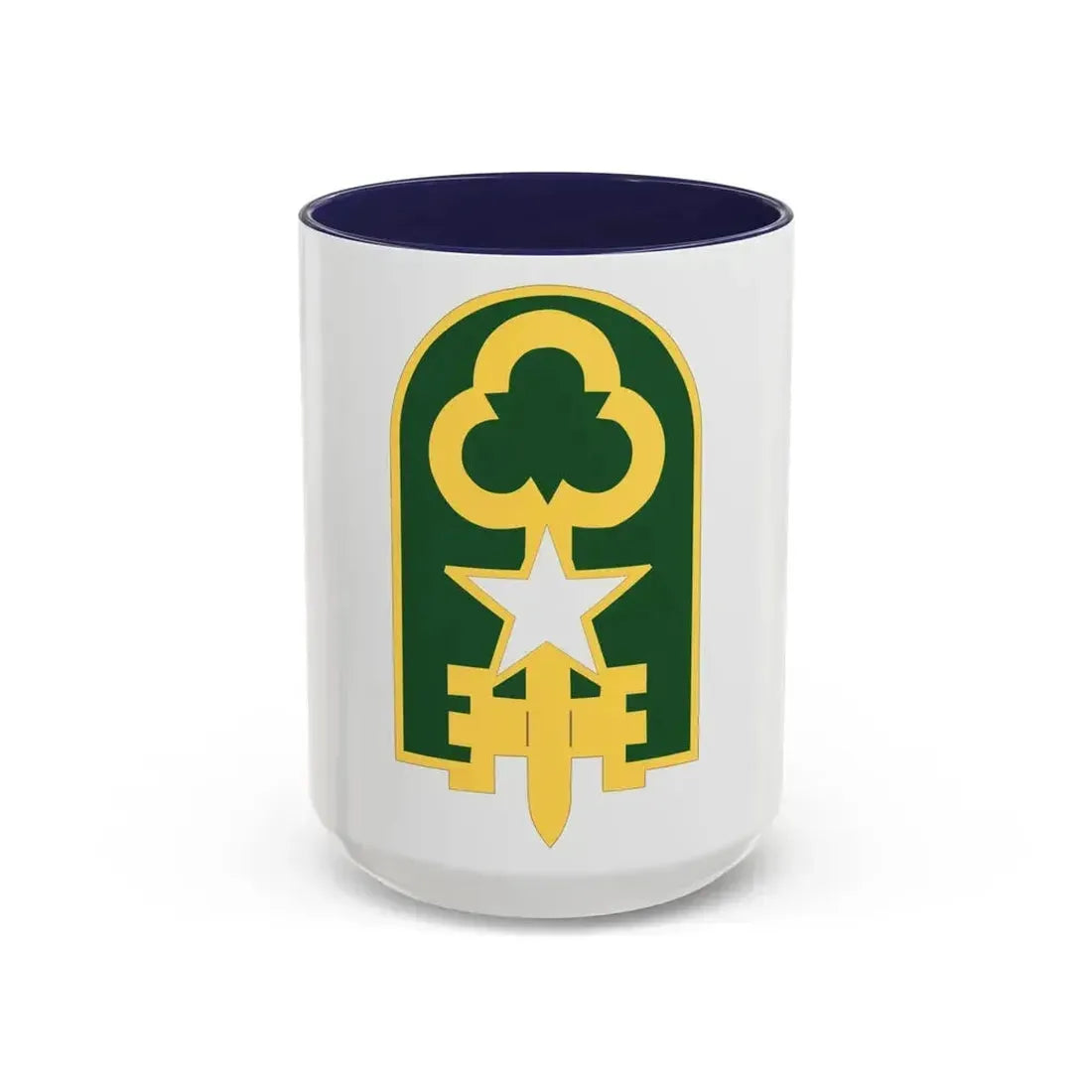 300 Military Police Brigade 2 (U.S. Army) Accent Coffee Mug 15oz Navy - Go Mug Yourself
