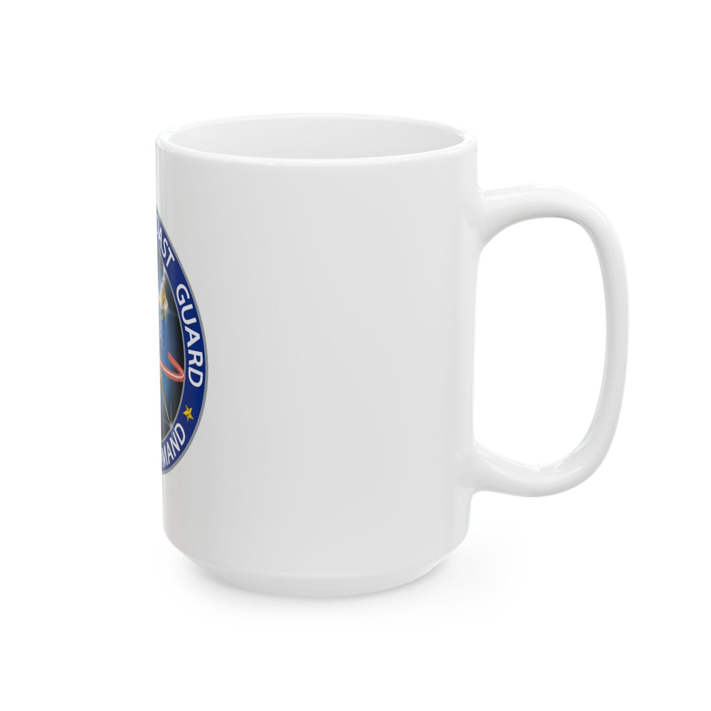 USCG Cyber Command (U.S. Coast Guard) White Coffee Mug