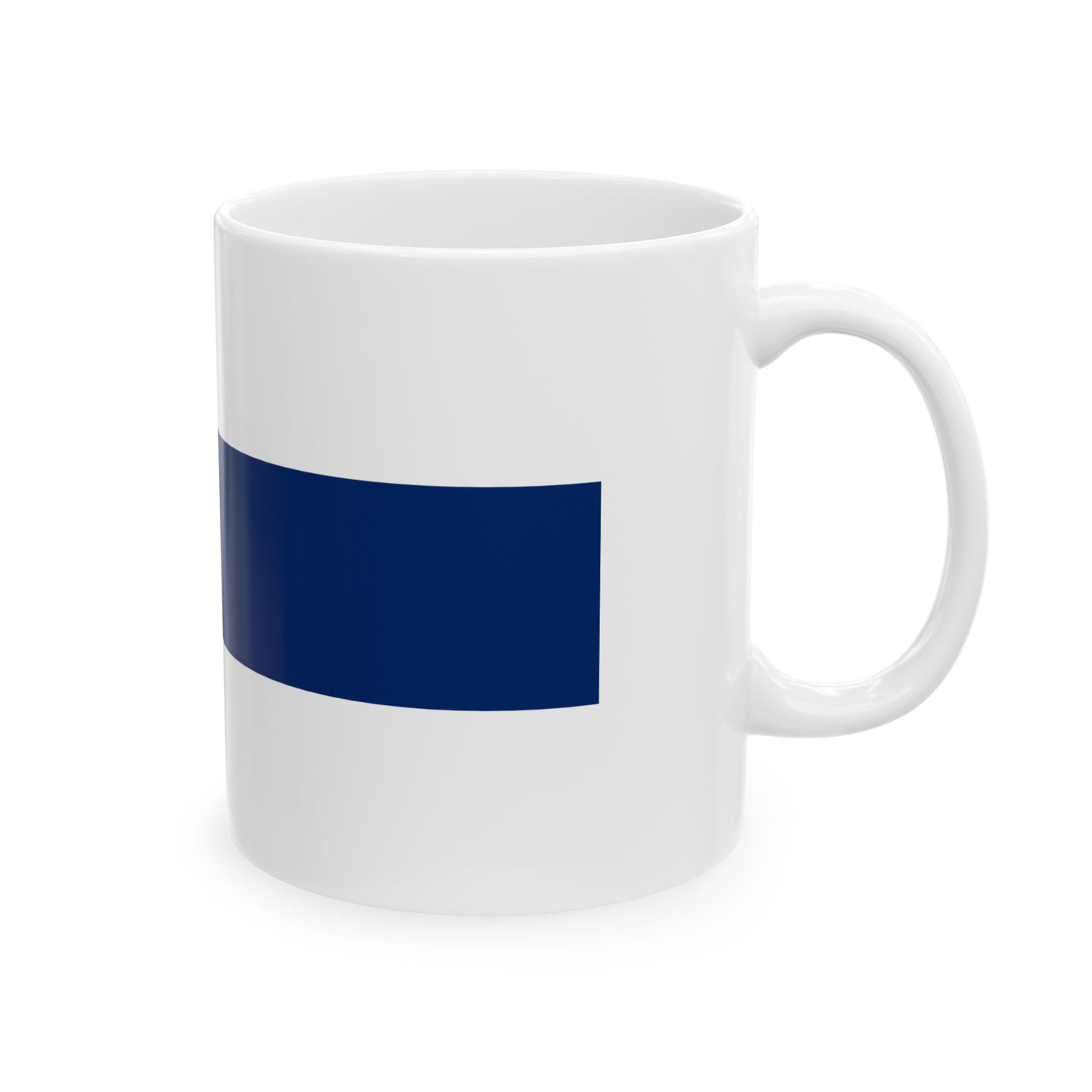 Illinois Centennial Flag (United States) White Coffee Mug