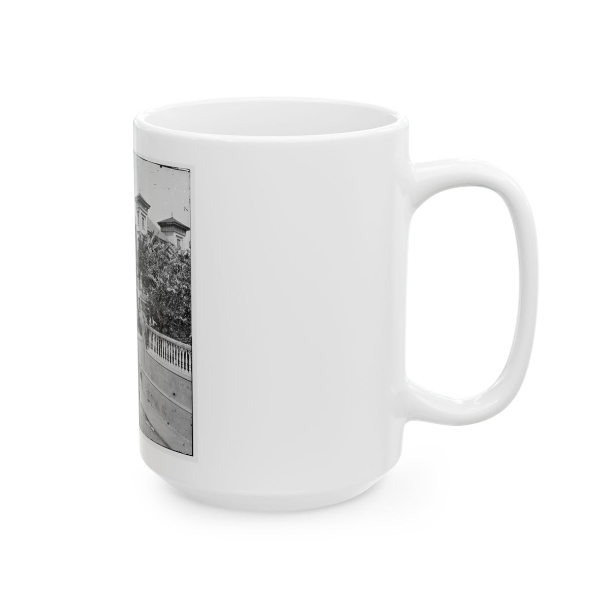 Charleston, S.C. Roper's Hospital; A Closer View (U.S. Civil War) White Coffee Mug