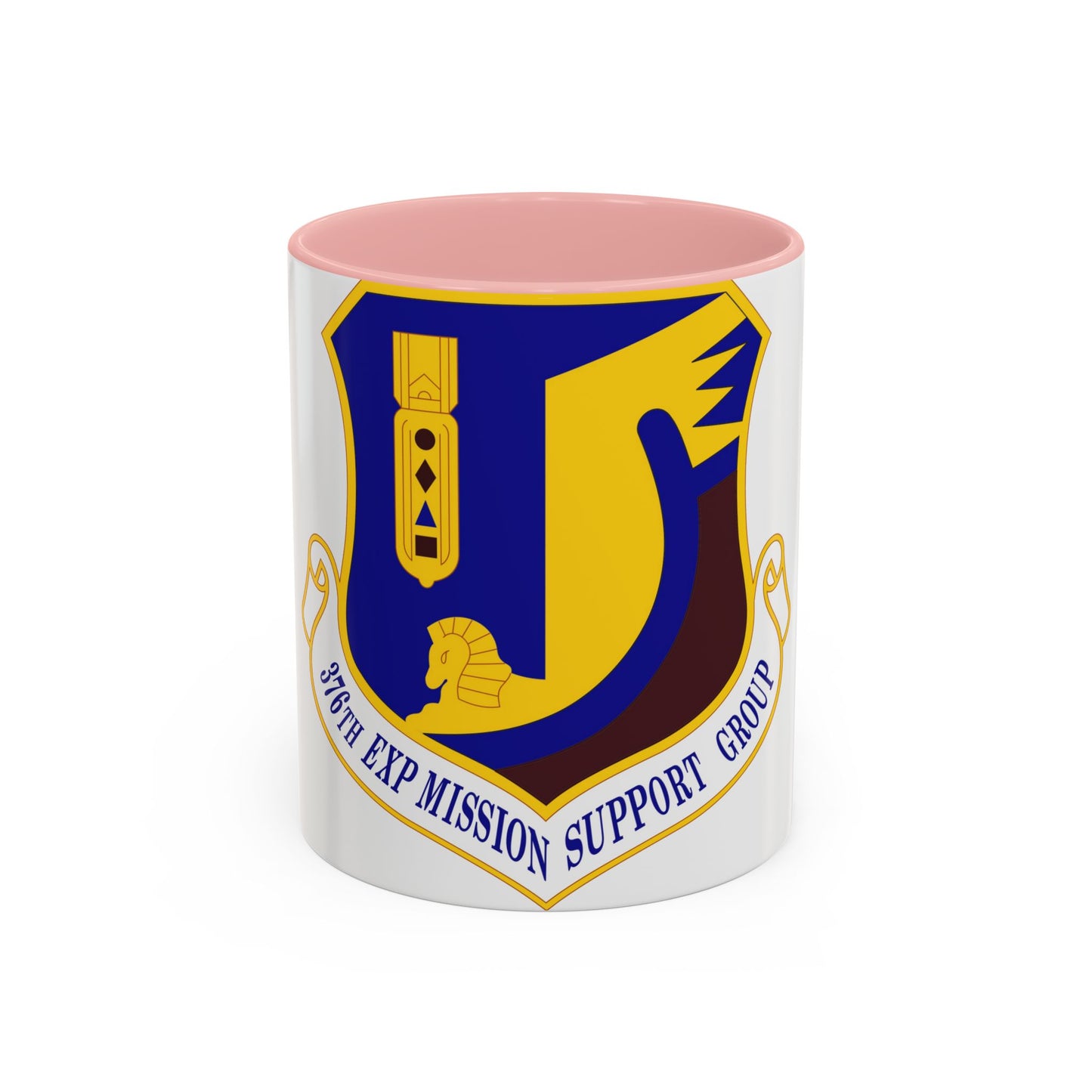 376th Expeditionary Mission Support Group (U.S. Air Force) Accent Coffee Mug