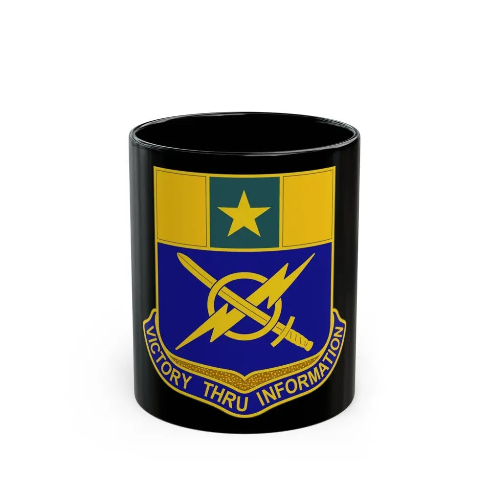 302 Information Operations Battalion (U.S. Army) Black Coffee Mug 11oz - Go Mug Yourself