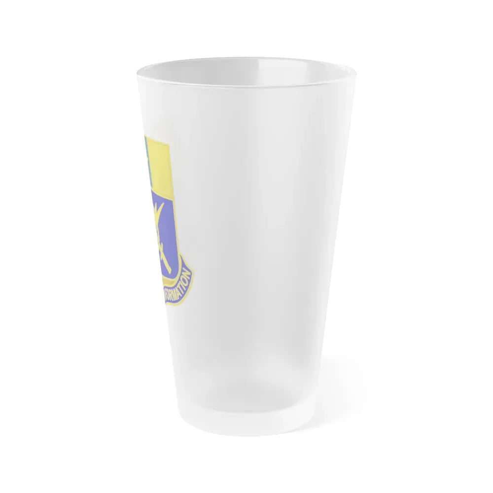 302 Information Operations Battalion (U.S. Army) Frosted Pint Glass 16oz - Go Mug Yourself