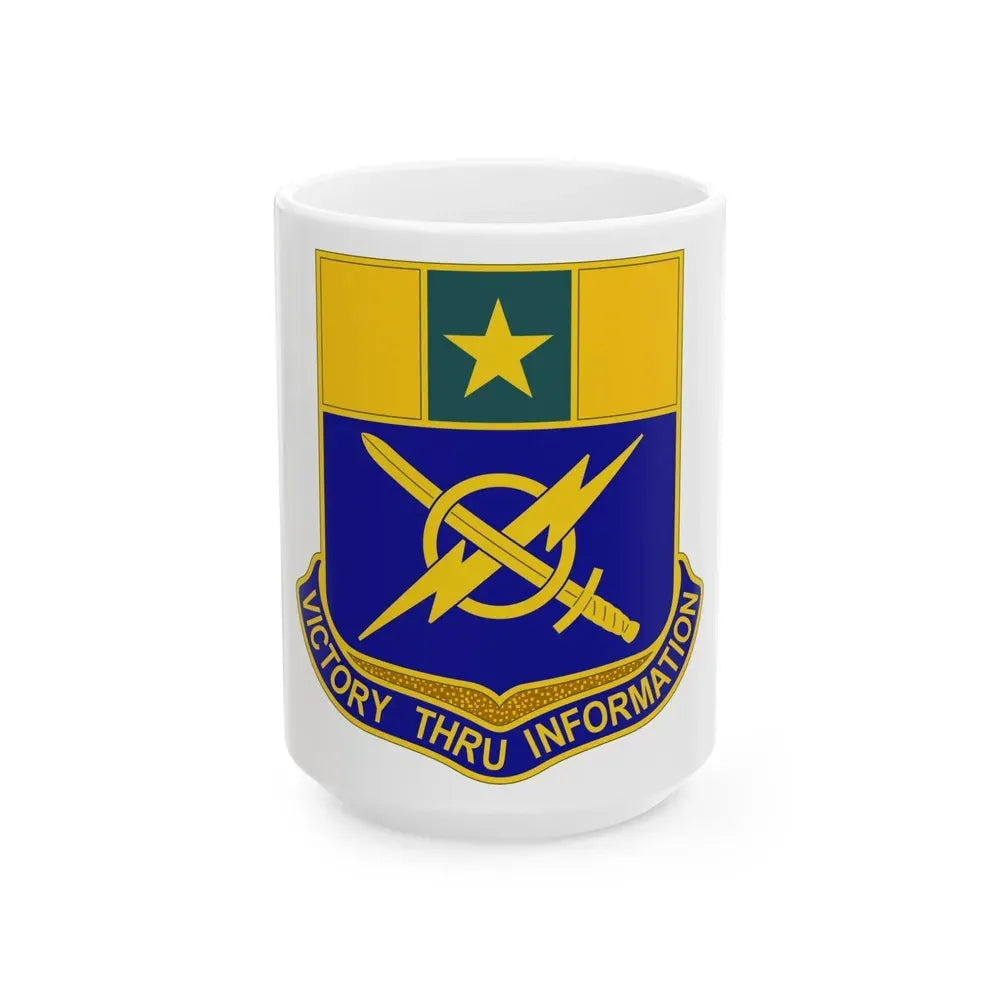 302 Information Operations Battalion (U.S. Army) White Coffee Mug 15oz - Go Mug Yourself