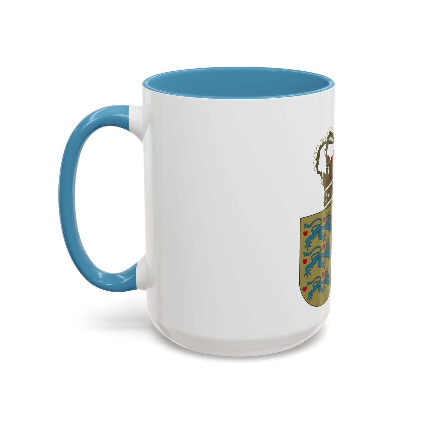 Coat of arms of the County of Greenland - Accent Coffee Mug