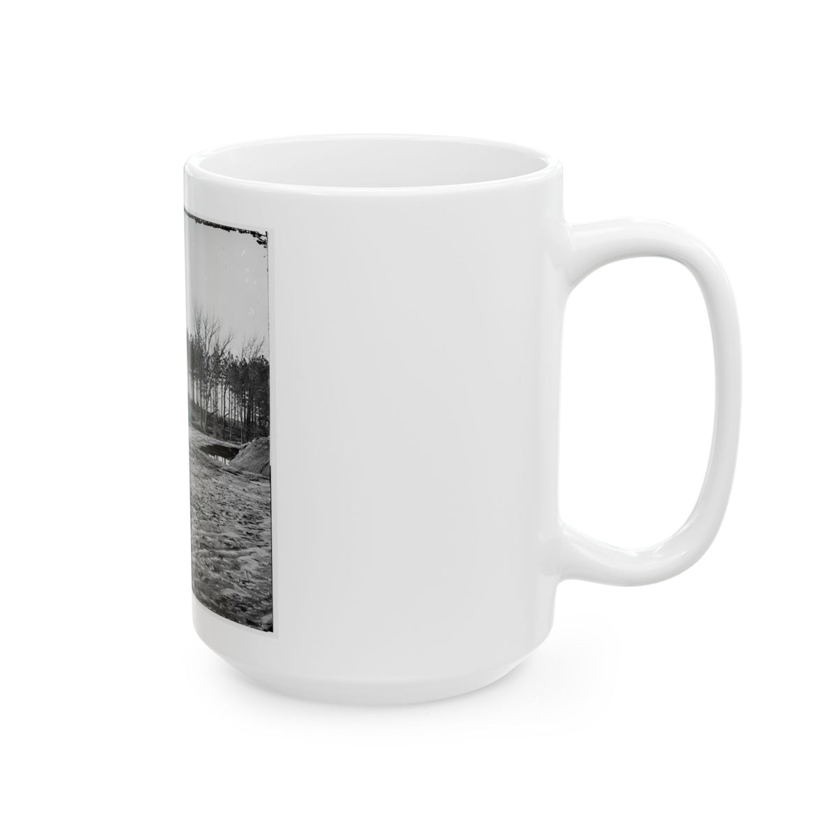 Bermuda Hundred , Virginia. View (U.S. Civil War) White Coffee Mug