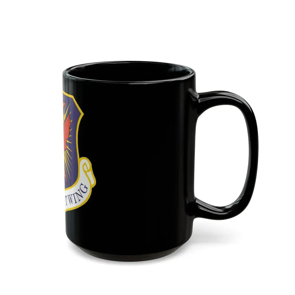 302d Airlift Wing (U.S. Air Force) Black Coffee Mug - Go Mug Yourself