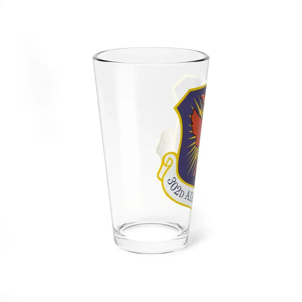 302d Airlift Wing (U.S. Air Force) Pint Glass 16oz - Go Mug Yourself