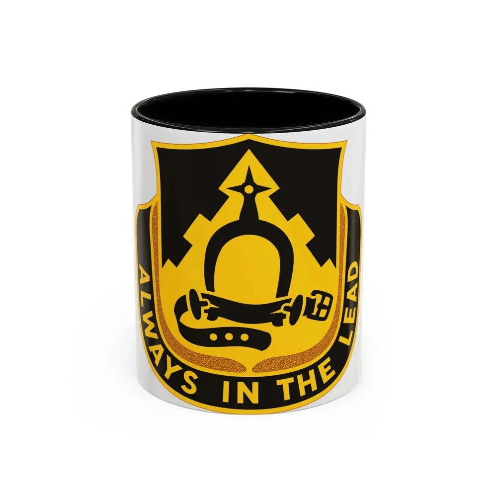 303 Cavalry Regiment WAARNG (U.S. Army) Accent Coffee Mug 11oz Black - Go Mug Yourself