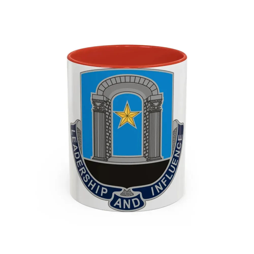 303 Information Operations Battalion (U.S. Army) Accent Coffee Mug 11oz Red - Go Mug Yourself