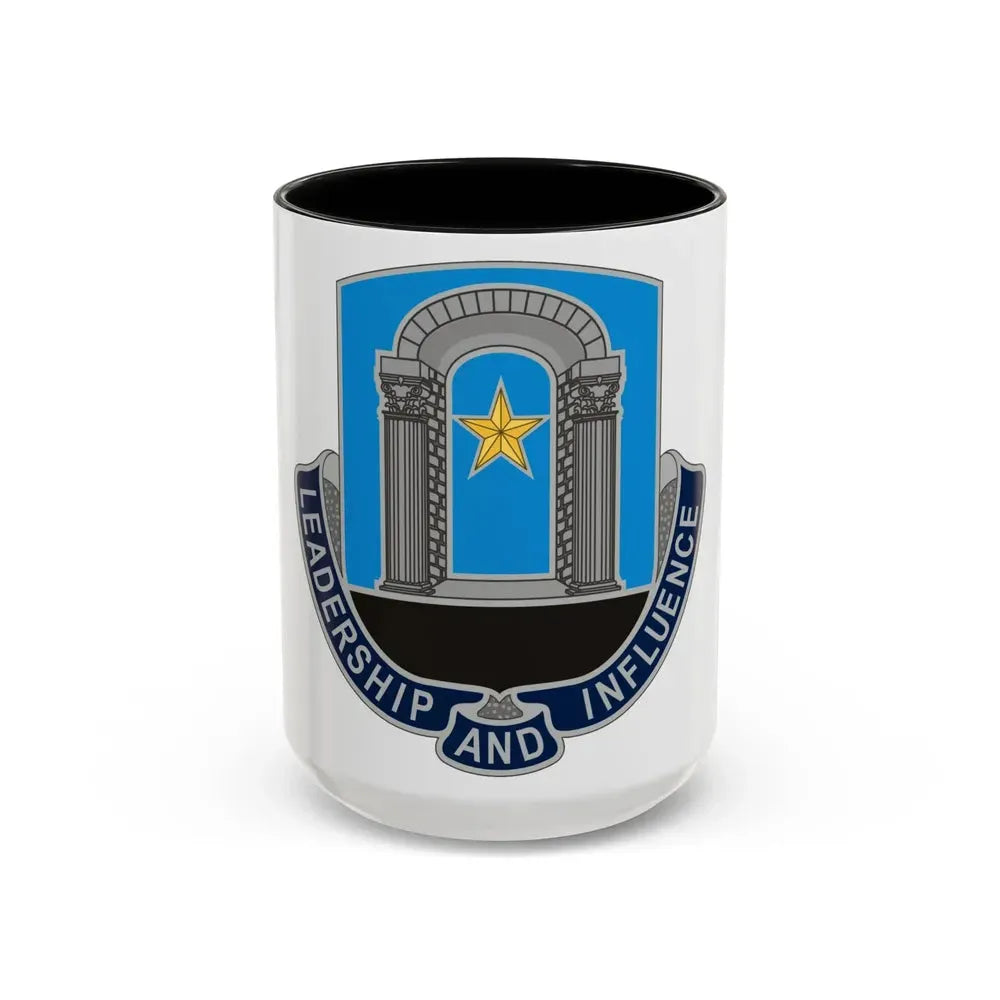 303 Information Operations Battalion (U.S. Army) Accent Coffee Mug 15oz Black - Go Mug Yourself