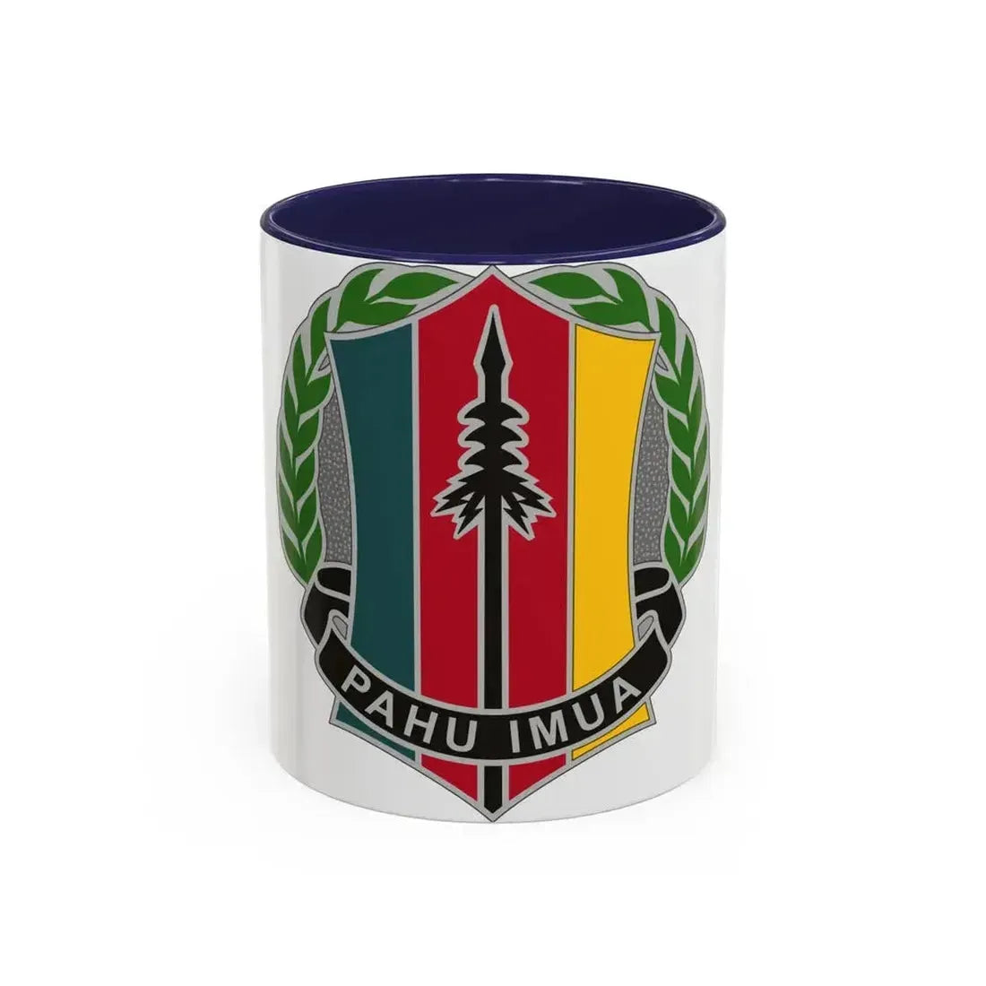 303 Maneuver Enhancement Brigade 2 (U.S. Army) Accent Coffee Mug 11oz Navy - Go Mug Yourself
