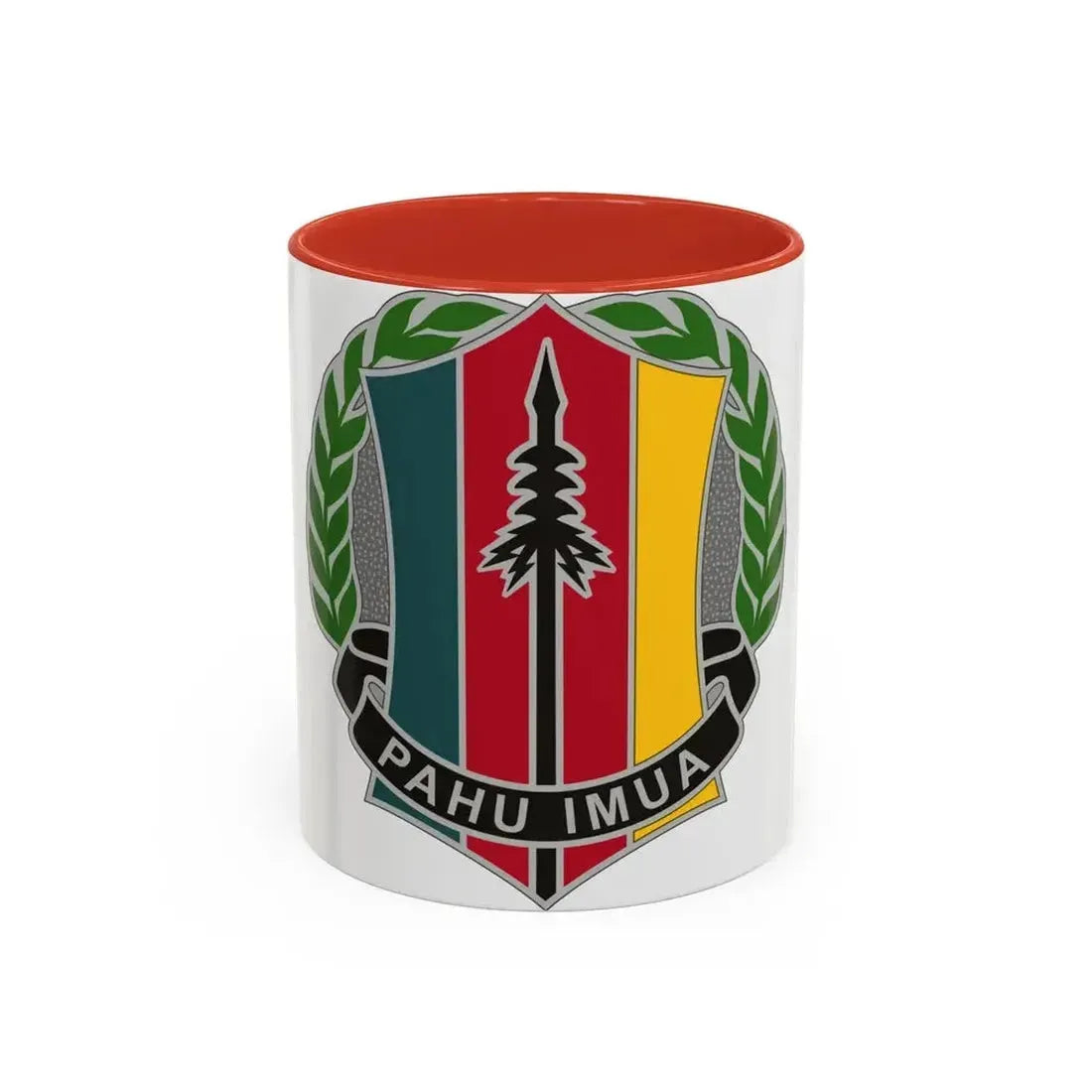 303 Maneuver Enhancement Brigade 2 (U.S. Army) Accent Coffee Mug 11oz Red - Go Mug Yourself