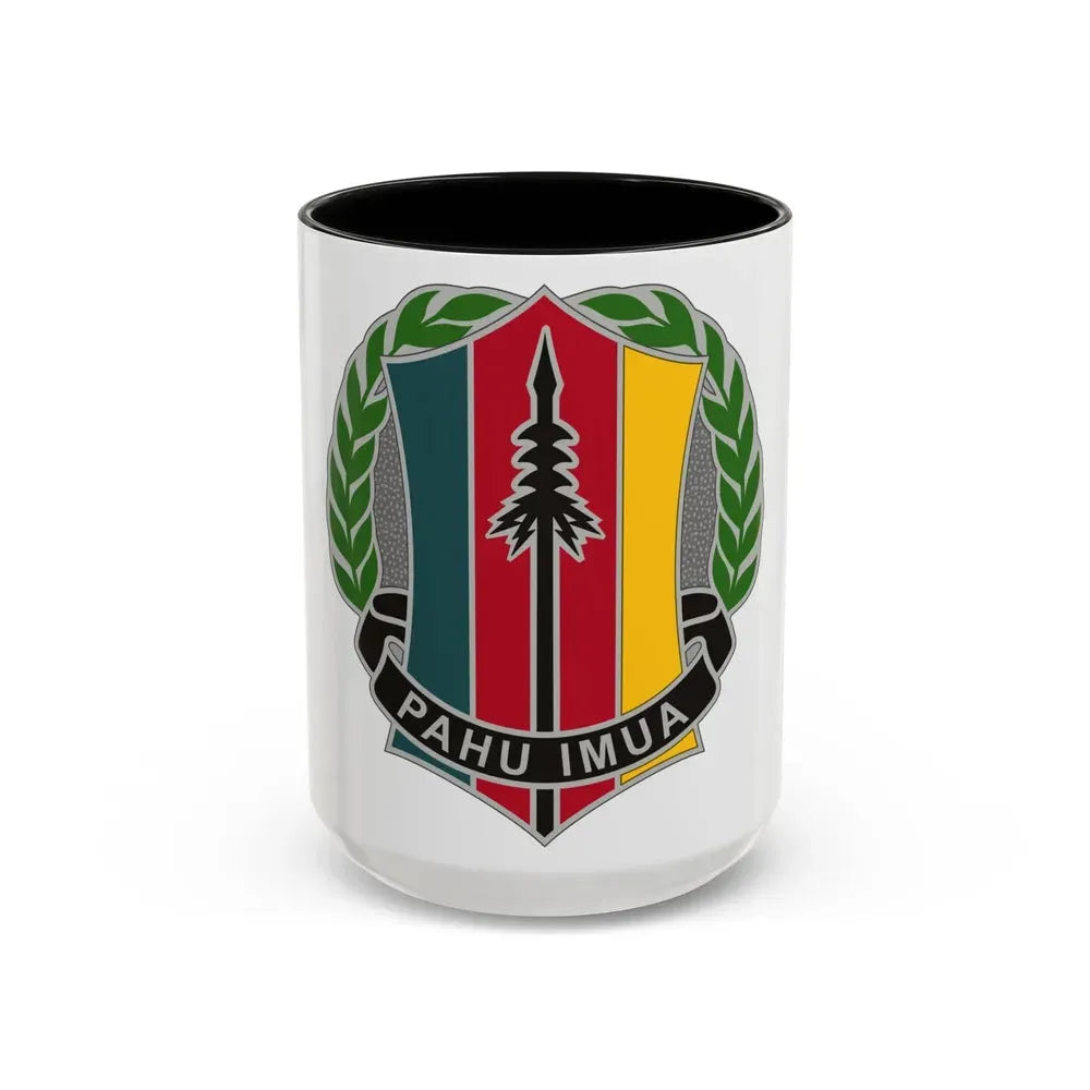 303 Maneuver Enhancement Brigade 2 (U.S. Army) Accent Coffee Mug 15oz Black - Go Mug Yourself