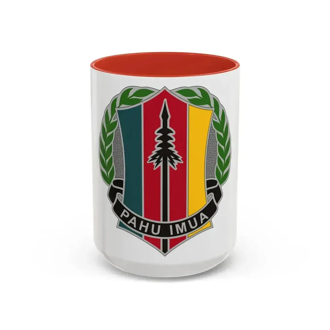 303 Maneuver Enhancement Brigade 2 (U.S. Army) Accent Coffee Mug 15oz Red - Go Mug Yourself