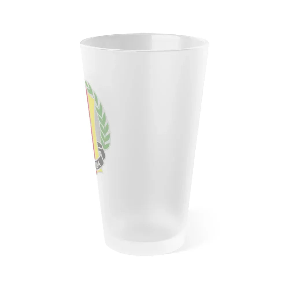 303 Maneuver Enhancement Brigade 2 (U.S. Army) Frosted Pint Glass 16oz - Go Mug Yourself