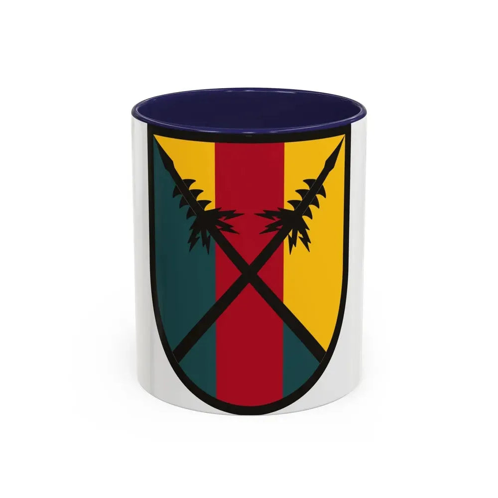 303 Maneuver Enhancement Brigade (U.S. Army) Accent Coffee Mug 11oz Navy - Go Mug Yourself