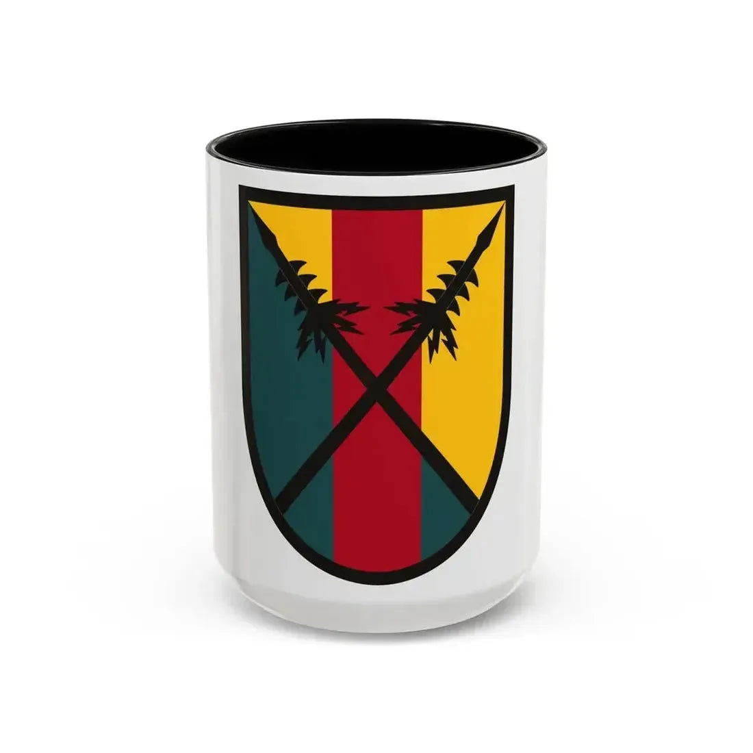 303 Maneuver Enhancement Brigade (U.S. Army) Accent Coffee Mug 15oz Black - Go Mug Yourself