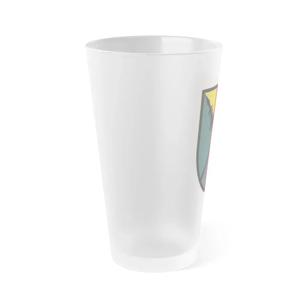 303 Maneuver Enhancement Brigade (U.S. Army) Frosted Pint Glass 16oz - Go Mug Yourself