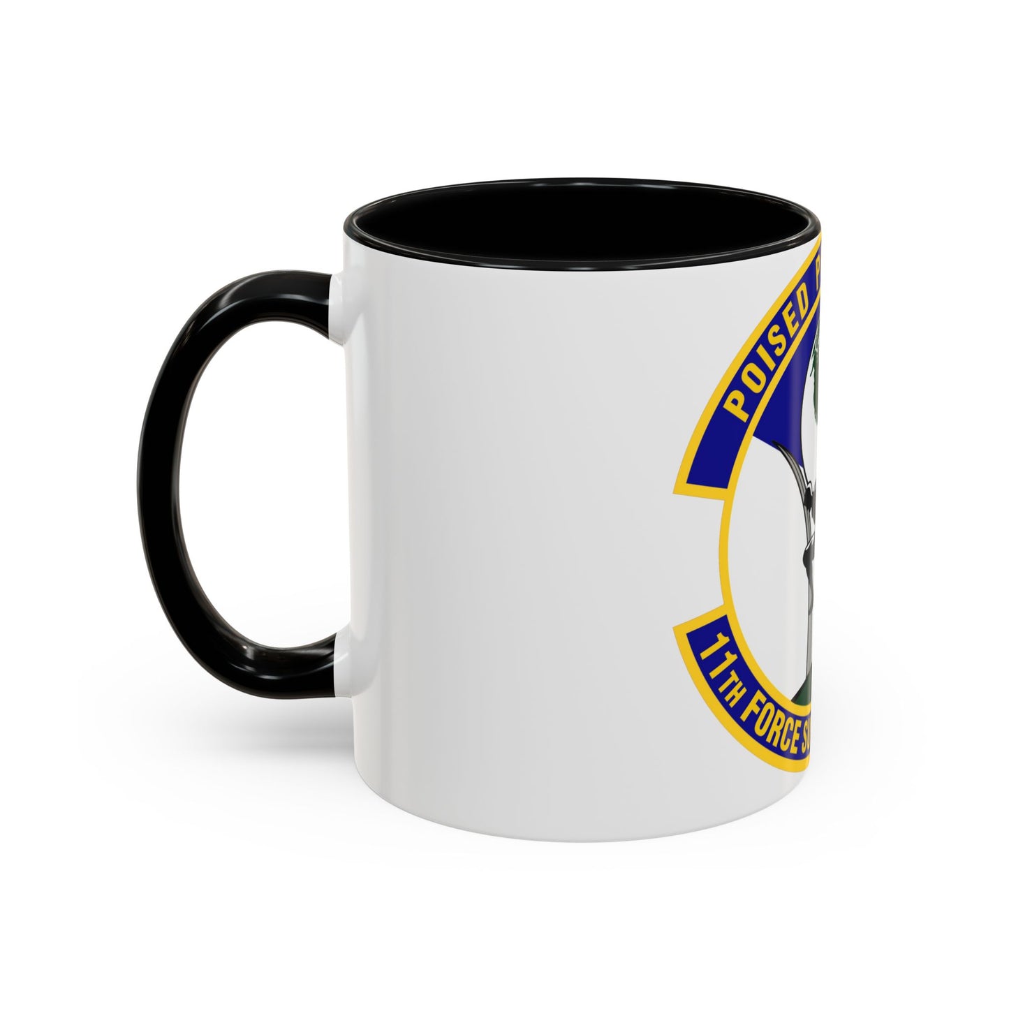 11 Force Support Squadron USAF (U.S. Air Force) Accent Coffee Mug