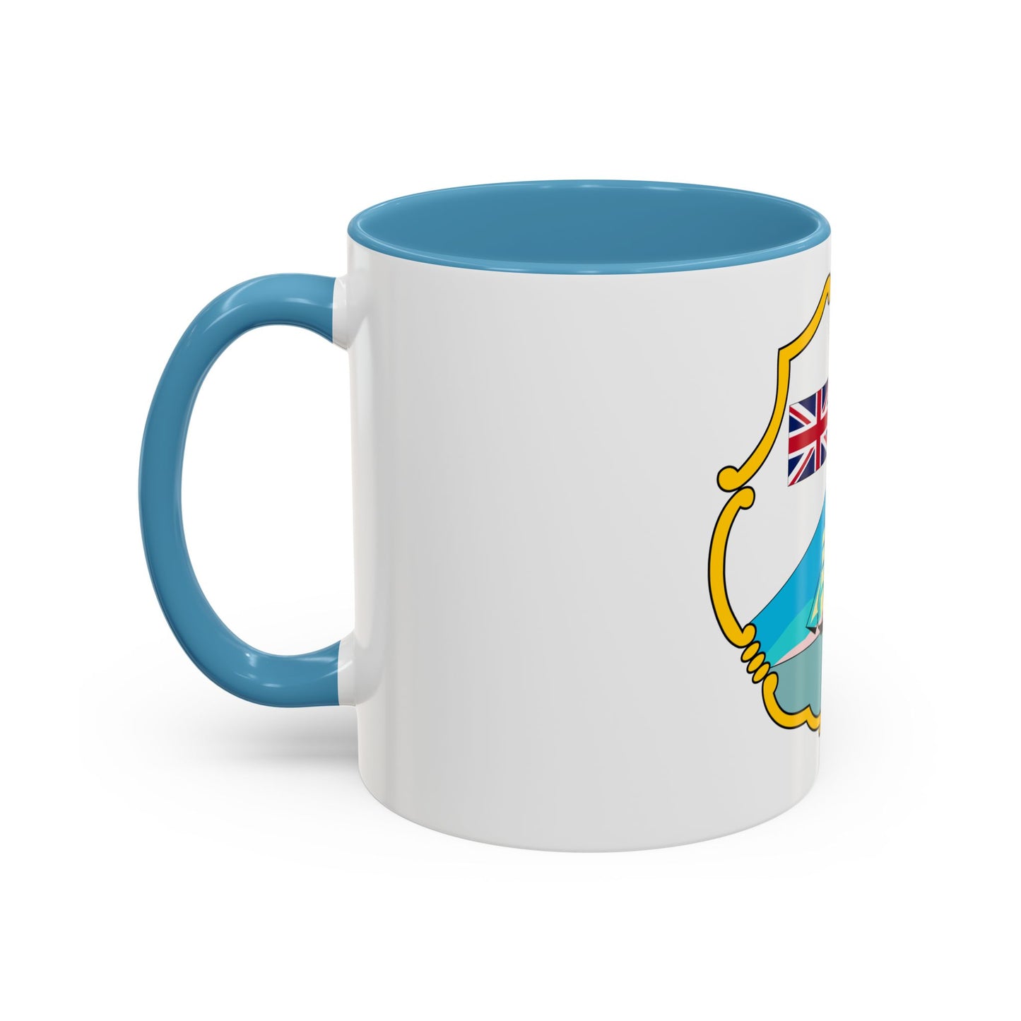 Coat of arms of British Honduras (1819-1907) - Accent Coffee Mug