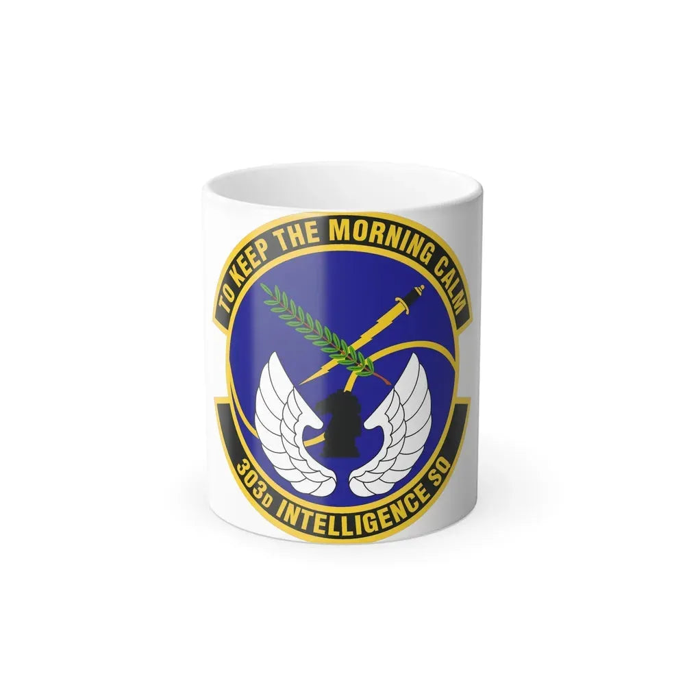 303d Intelligence Squadron (U.S. Air Force) Color Changing Coffee Mug 11oz - Go Mug Yourself