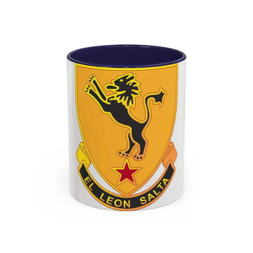 304 Cavalry Regiment (U.S. Army) Accent Coffee Mug 11oz Navy - Go Mug Yourself
