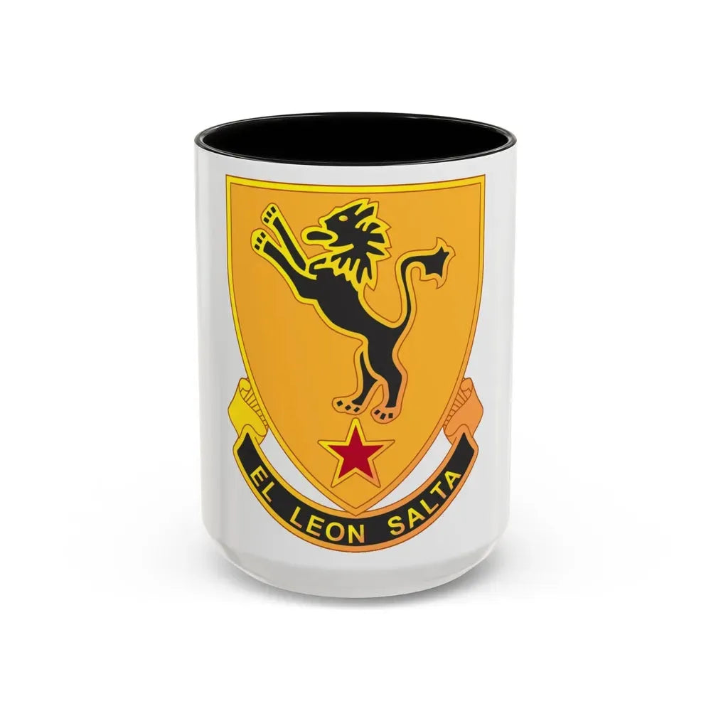 304 Cavalry Regiment (U.S. Army) Accent Coffee Mug 15oz Black - Go Mug Yourself