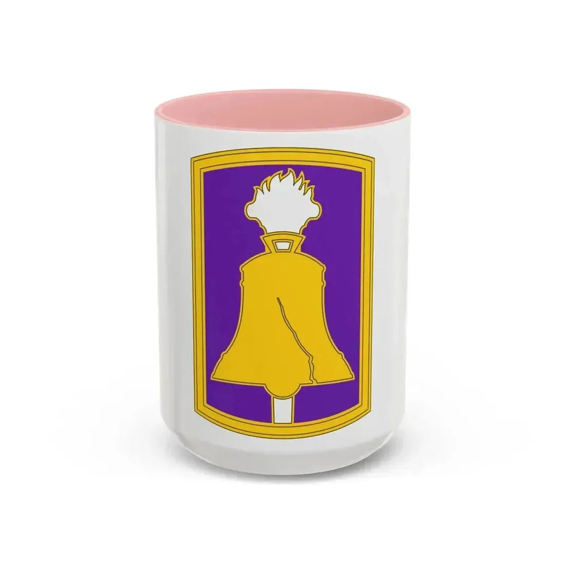 304 Civil Affairs Brigade (U.S. Army) Accent Coffee Mug 15oz Pink - Go Mug Yourself