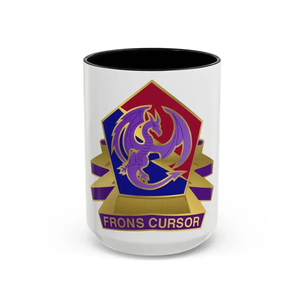 304 Information Operations Battalion (U.S. Army) Accent Coffee Mug 15oz Black - Go Mug Yourself