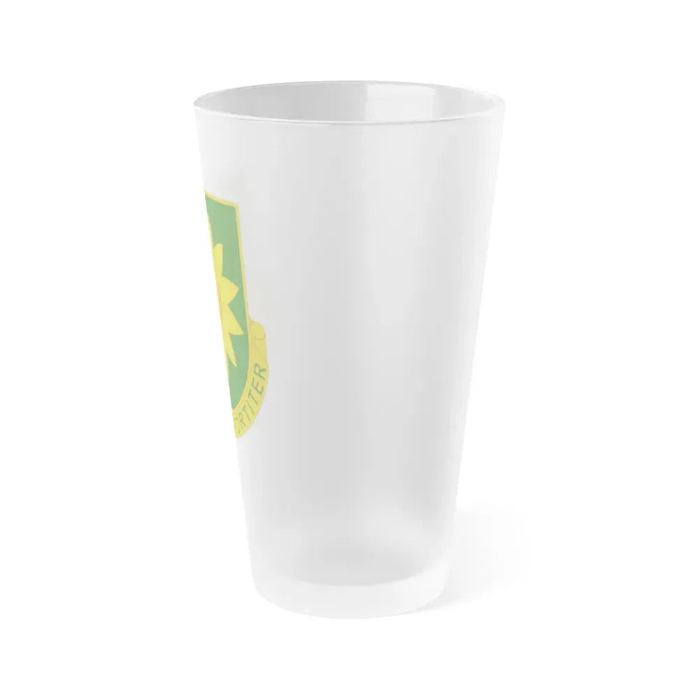 304 Military Police Battalion (U.S. Army) Frosted Pint Glass 16oz - Go Mug Yourself