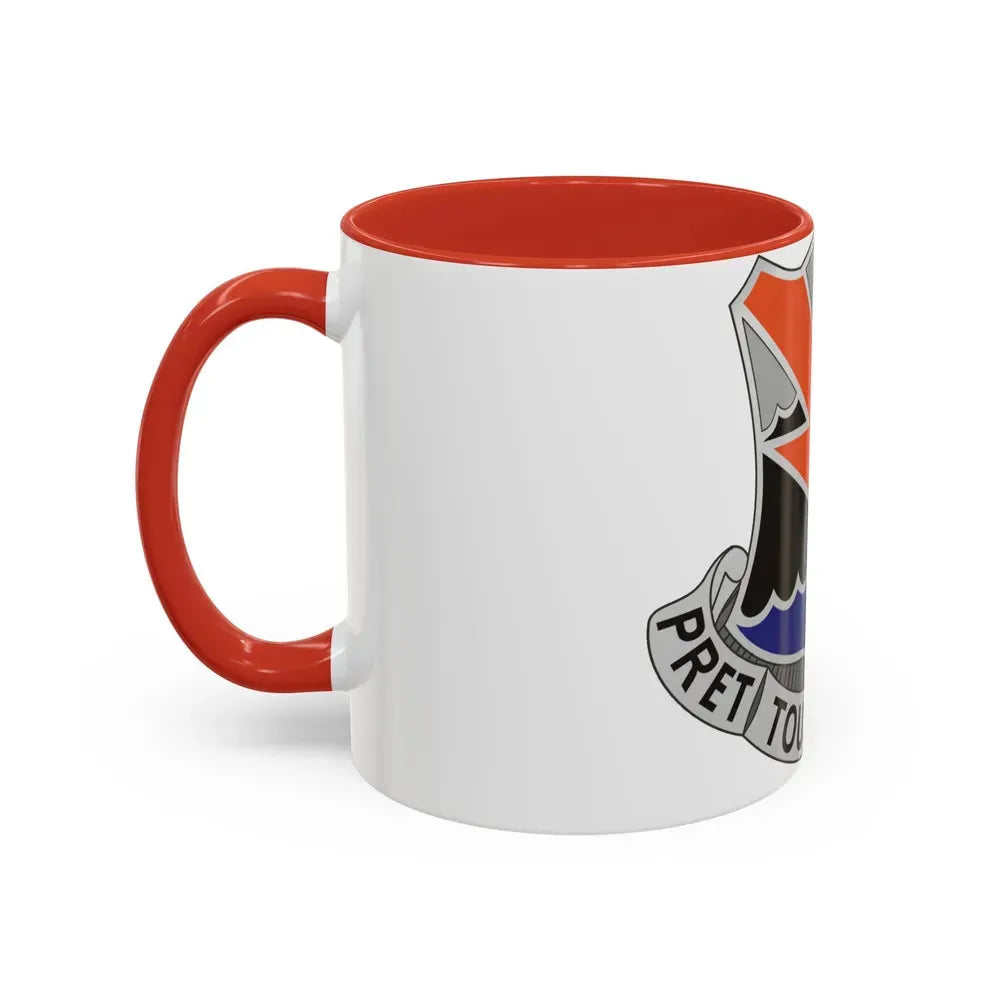 304 Signal Battalion (U.S. Army) Accent Coffee Mug - Go Mug Yourself