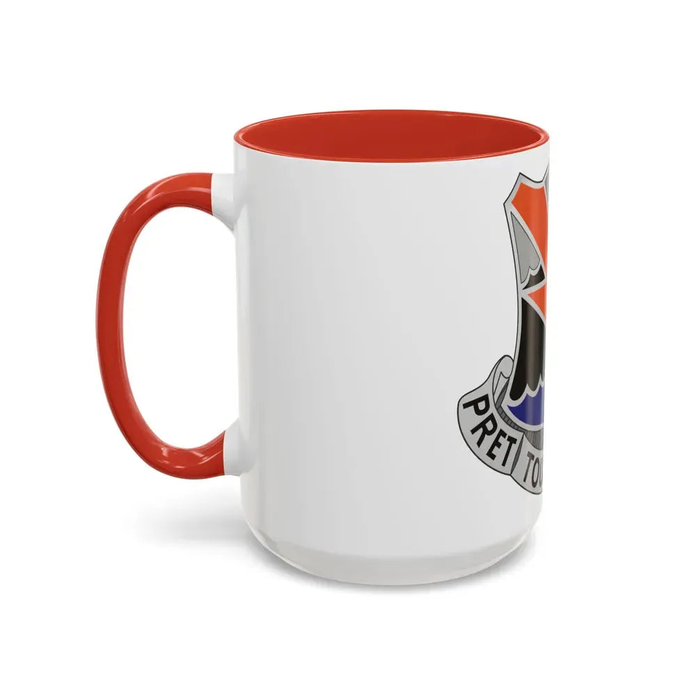 304 Signal Battalion (U.S. Army) Accent Coffee Mug - Go Mug Yourself