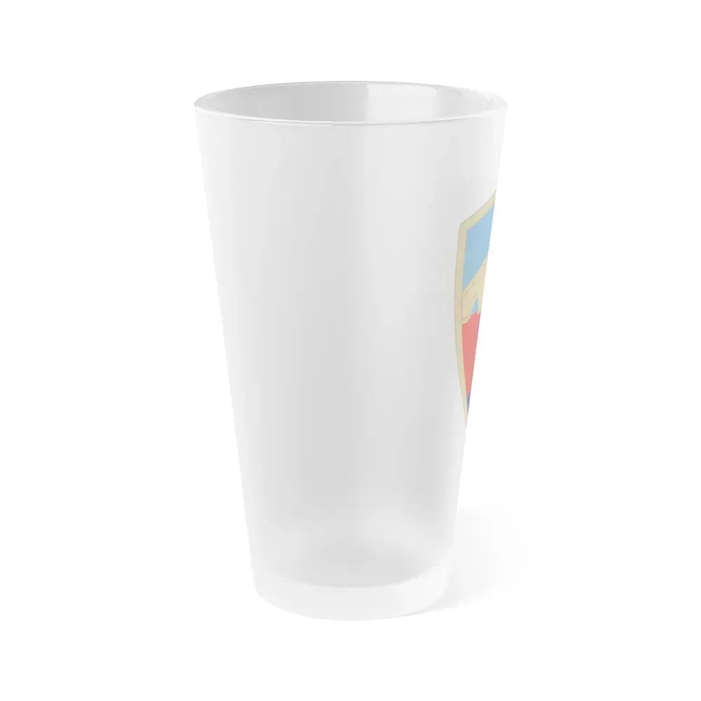 304th Sustainment Brigade (U.S. Army) Frosted Pint Glass 16oz - Go Mug Yourself