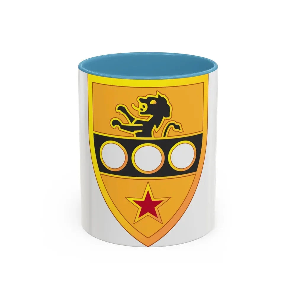 305 Cavalry Regiment (U.S. Army) Accent Coffee Mug 11oz Light Blue - Go Mug Yourself