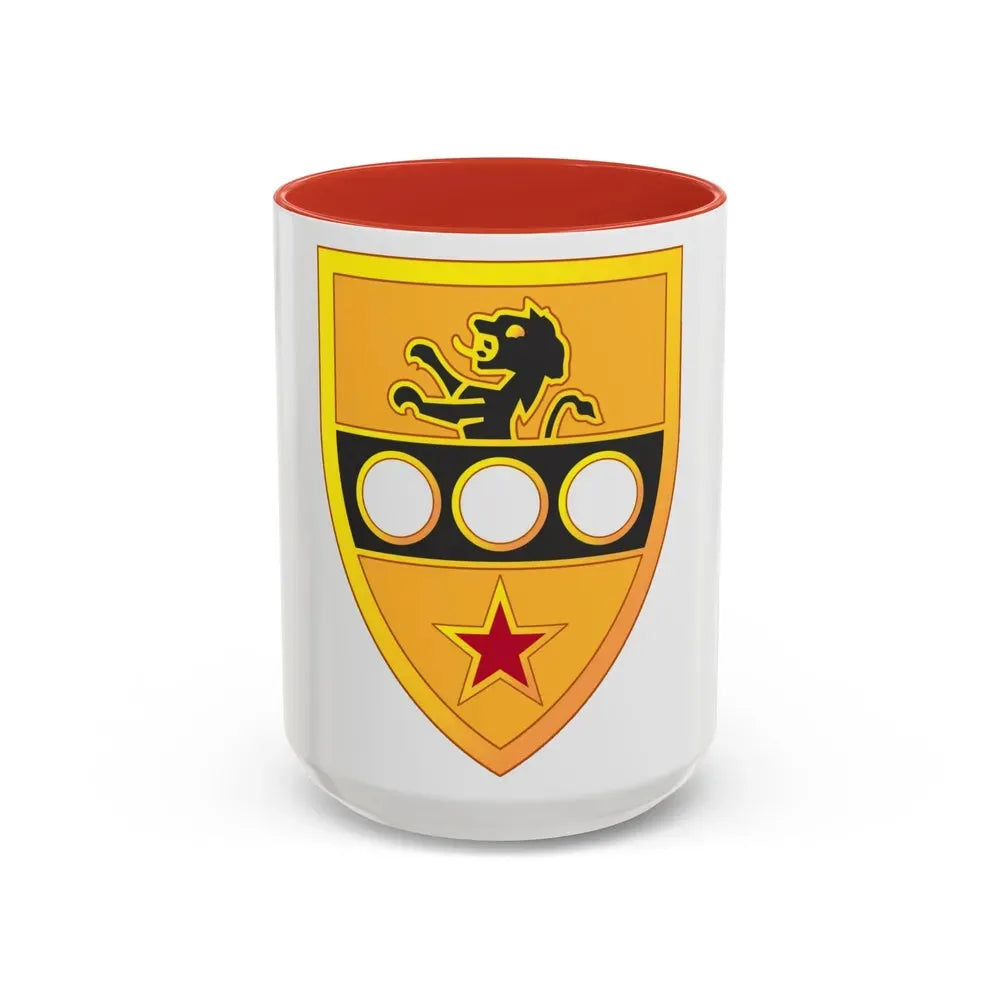 305 Cavalry Regiment (U.S. Army) Accent Coffee Mug 15oz Red - Go Mug Yourself