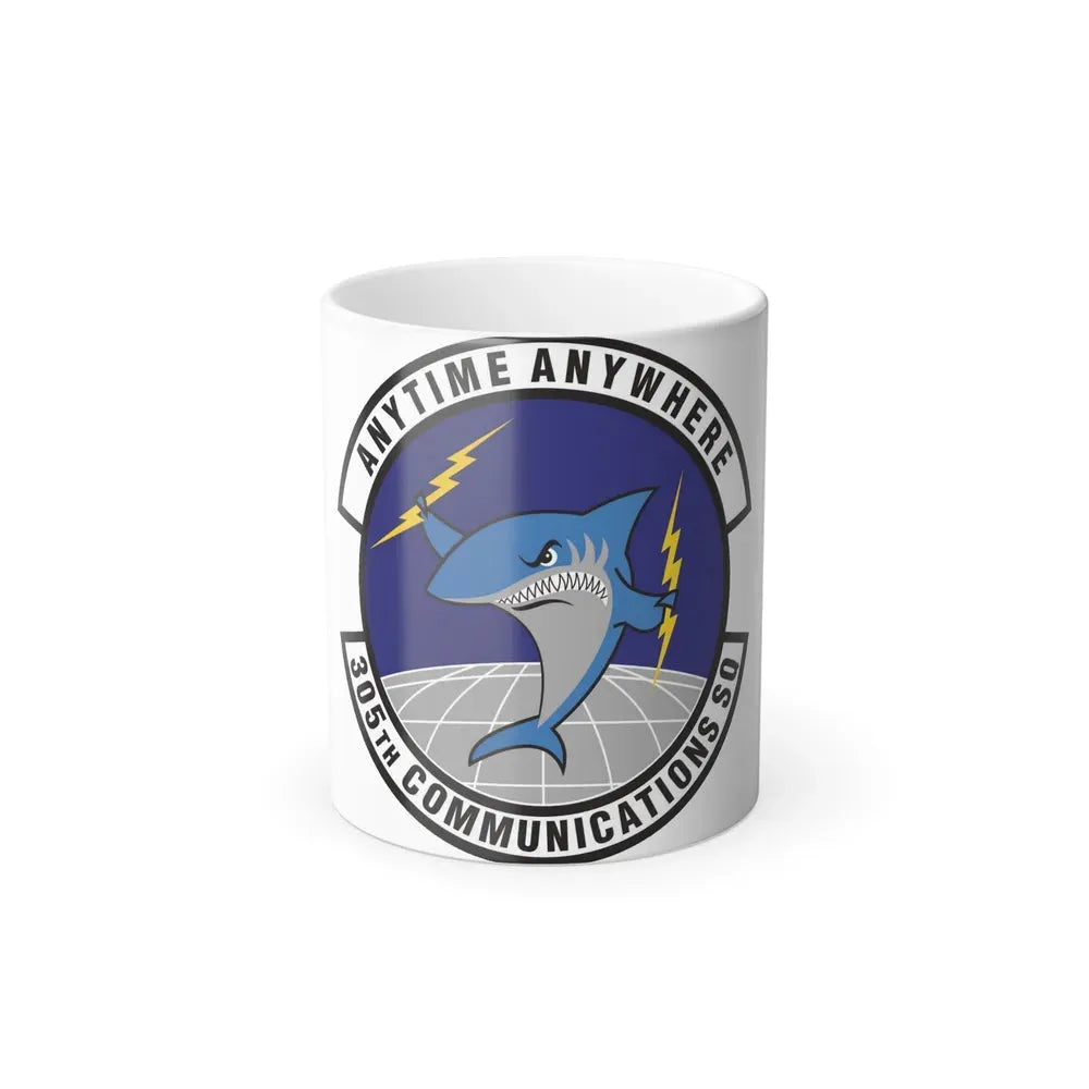 305th Communications Squadron (U.S. Air Force) Color Changing Coffee Mug 11oz - Go Mug Yourself