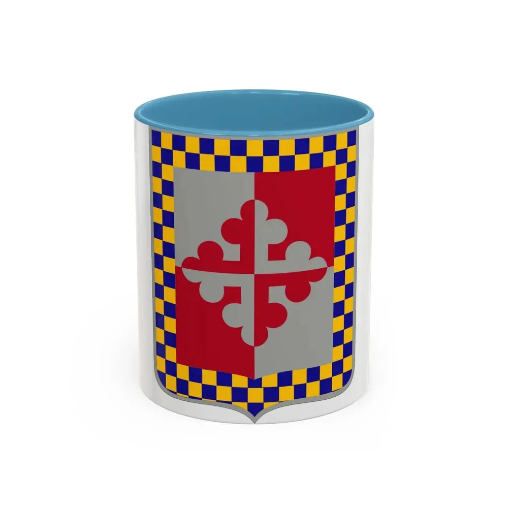 306 Cavalry Regiment (U.S. Army) Accent Coffee Mug 11oz Light Blue - Go Mug Yourself
